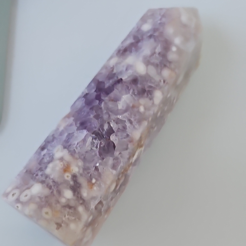 Amethyst Flower Agate Tower